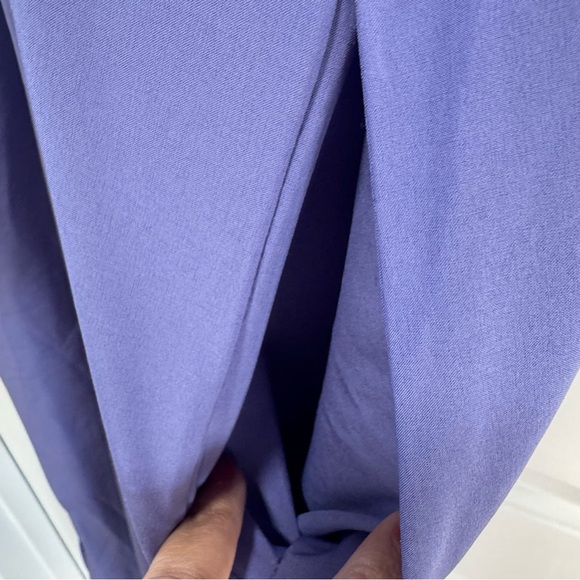 Athleta Arrival Dress NWT size Large Tall Adonis Blue Lilac Maxi Sundress - Picture 12 of 16